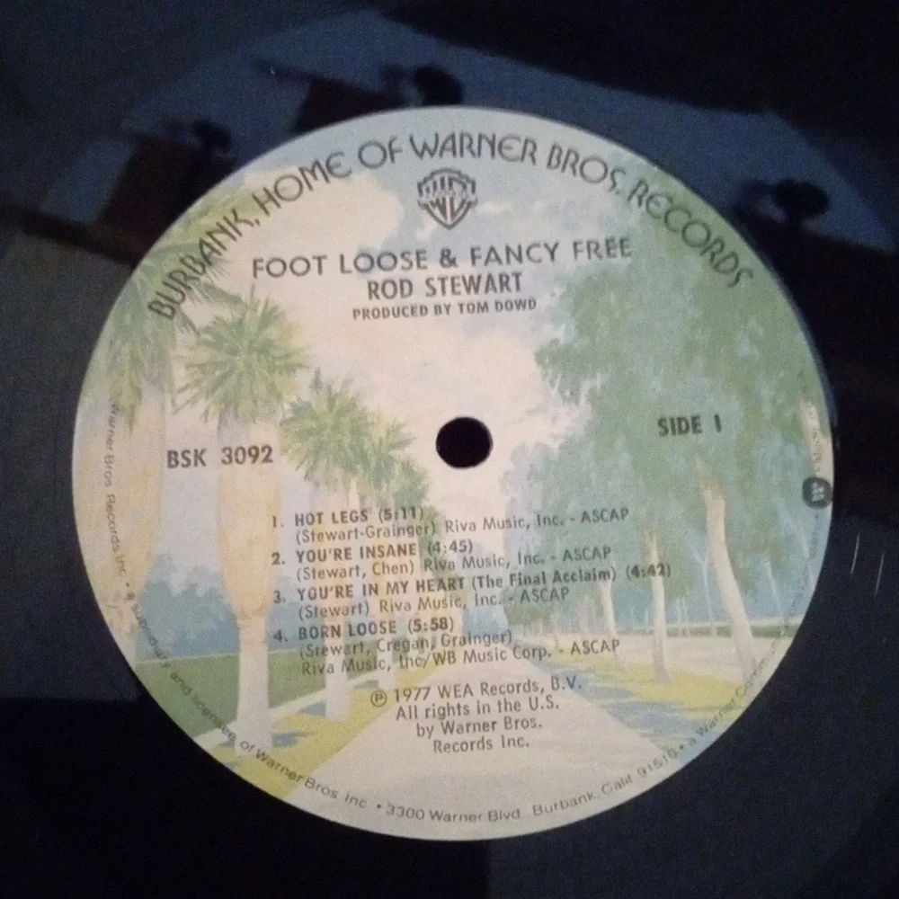 (1977) ROD STEWART Album, Hot Legs - Picture 4 of 8